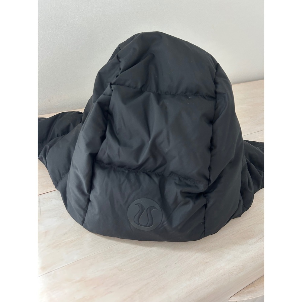 Lululemon Wunder Puff Hood Replacement Black Detachable Puffer Hood Accessory